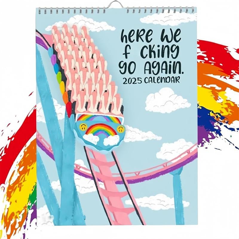 2025 Calendar: Schedule Planner, Ideal Halloween & Christmas Gift - Sunflower farm life