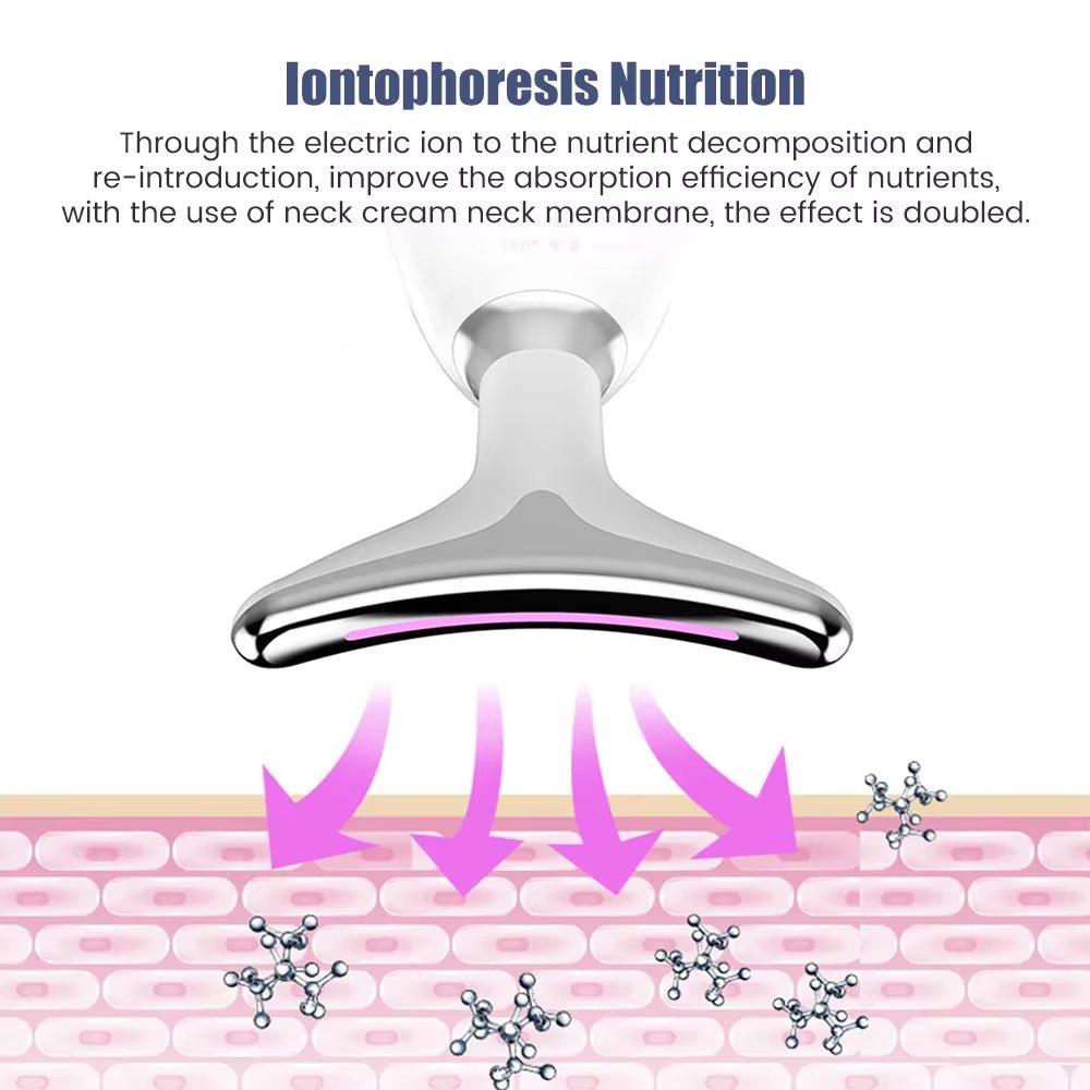 7 - in - 1 LED Face & Neck Lifter – Sculpt, Tighten & Glow - Sunflower farm life