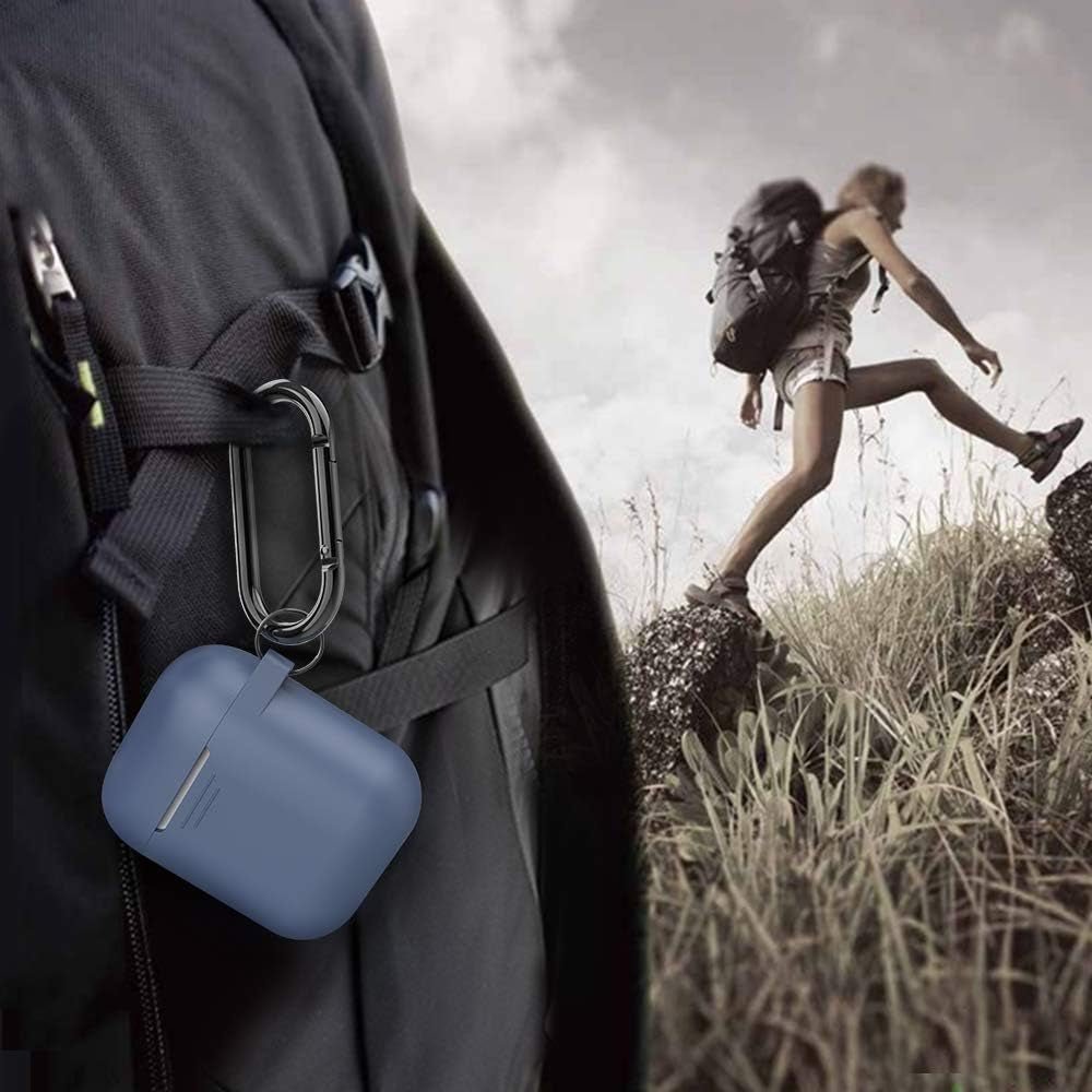 Airpods Case Cover plus Hand Strap Silicone Protective Case Cover Accessories Compatible with Apple Airpods 2 & 1 for Man Wonen Girls(Black) - Sunflower farm life