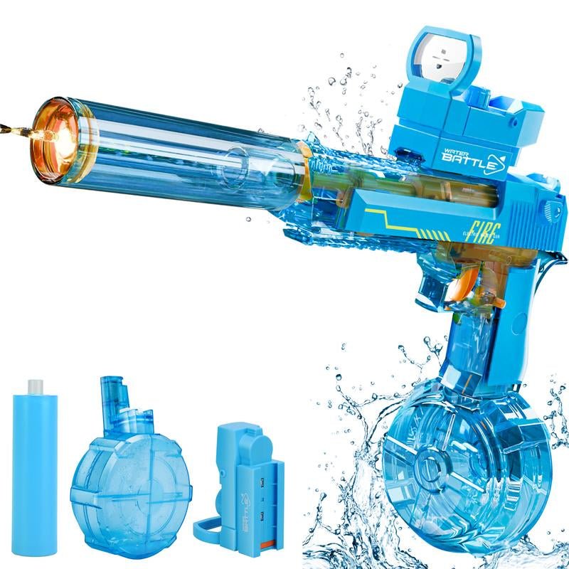 AquaBlaze™ Electric Water Blaster – LED Power Squirt Gun for Epic Summer Battles - Sunflower farm life