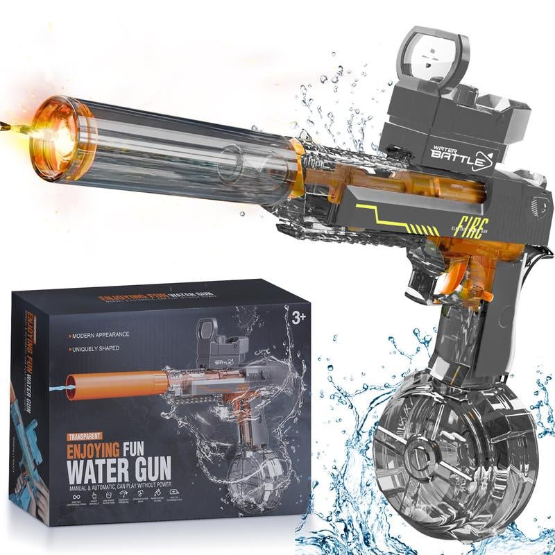 AquaBlaze™ Electric Water Blaster – LED Power Squirt Gun for Epic Summer Battles - Sunflower farm life