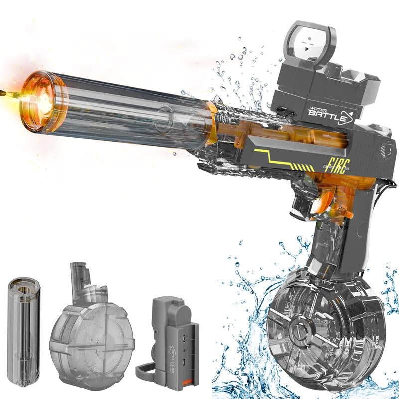 AquaBlaze™ Electric Water Blaster – LED Power Squirt Gun for Epic Summer Battles - Sunflower farm life