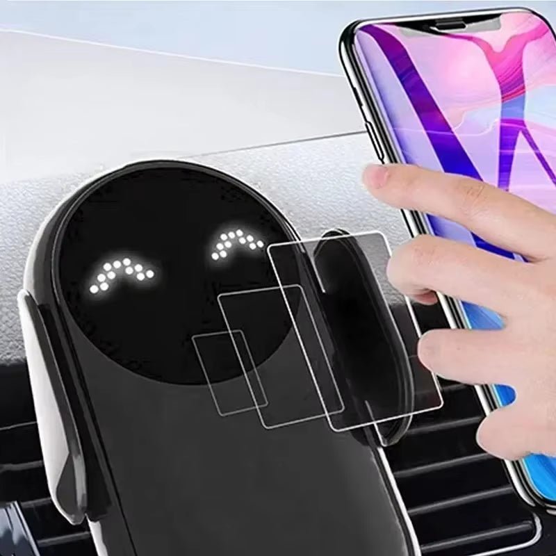 AutoGrip Wireless Car Charger – Infrared Sensor Mount & Fast Charging Stand for iPhone & Samsung - Sunflower farm life