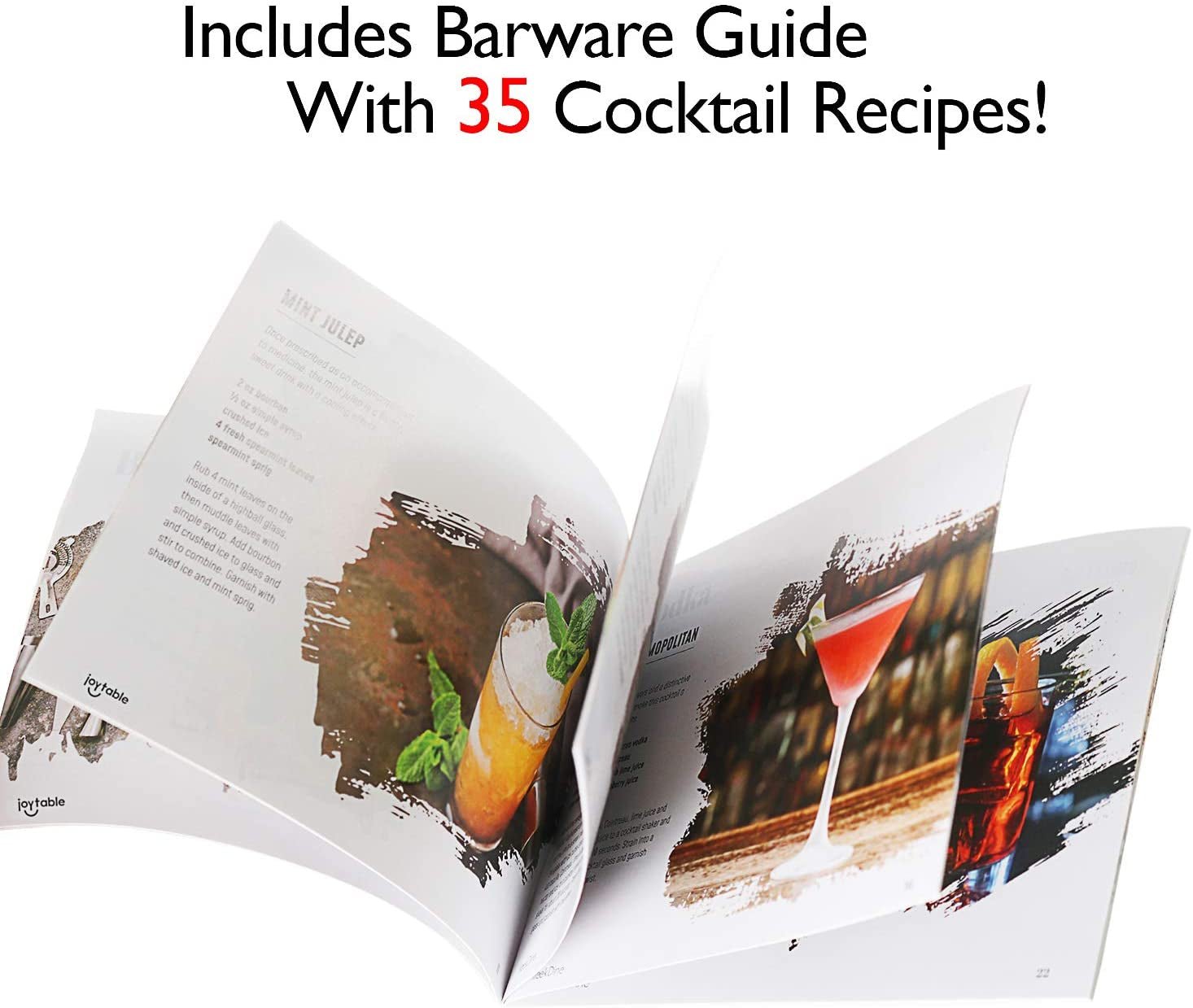 Bar Set Cocktail Shaker Set, Stainless Steel Mixology Bartender Kit, 16PC Silver Tools: 30Oz Martini Shaker, Muddler, Kit Book, Jigger and Pourers - Sunflower farm life