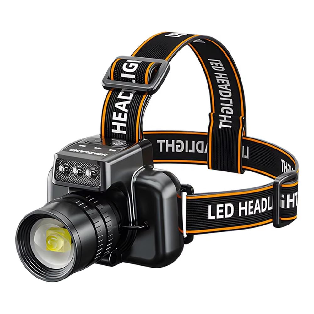 BeamLite™ Rechargeable LED Headlamp – High - Power Forehead Torch for Outdoor Adventures - Sunflower farm life