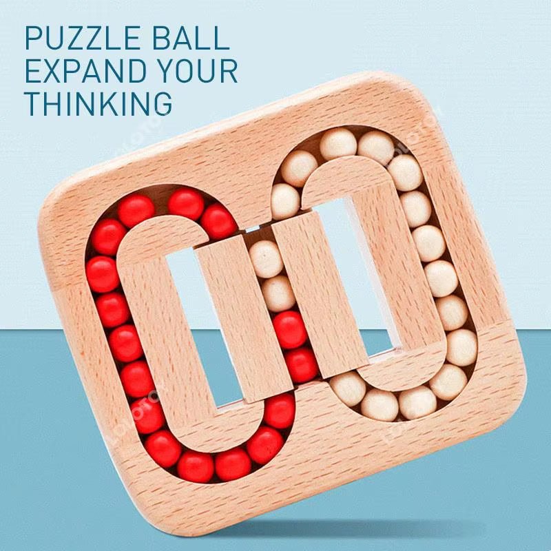 BrainyPlay™ Wooden Puzzle Ball – Unlock Fun, Build Smarter Minds! - Sunflower farm life