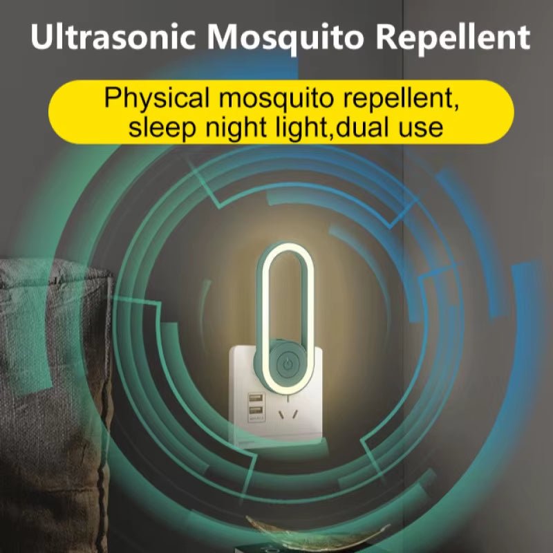 BuzzShield™ Ultrasonic Mosquito Repeller & LED Night Lamp – Sleep Tight, Bite - Free, Every Night - Sunflower farm life