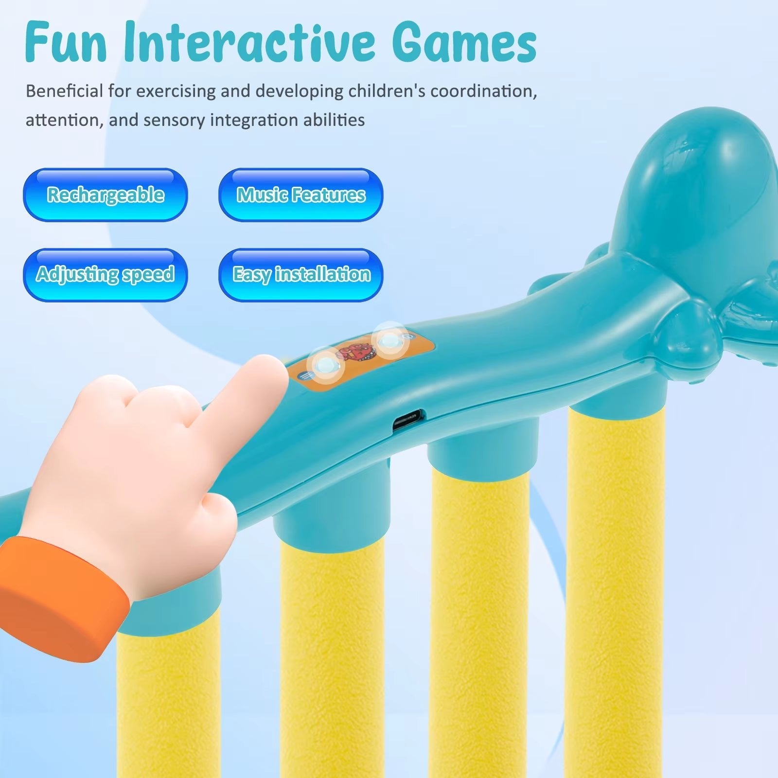 Challenge Falling Sticks Game Kids Stick Catching Toy Training Reaction Hand Eye Educational Parent - Child Interactive Toy Sports - Sunflower farm life