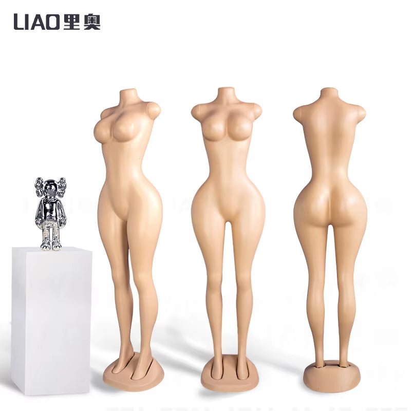 Cheap BBL Female Mannequins Plastic Big Bust Big Ass Woman Dummy Fashion Garments Display - Sunflower farm life