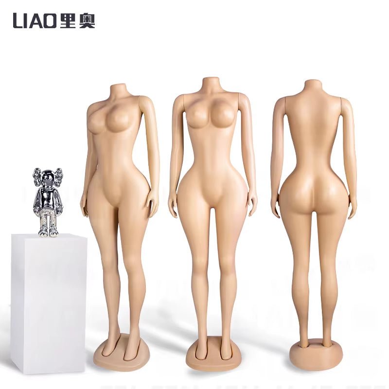 Cheap BBL Female Mannequins Plastic Big Bust Big Ass Woman Dummy Fashion Garments Display - Sunflower farm life