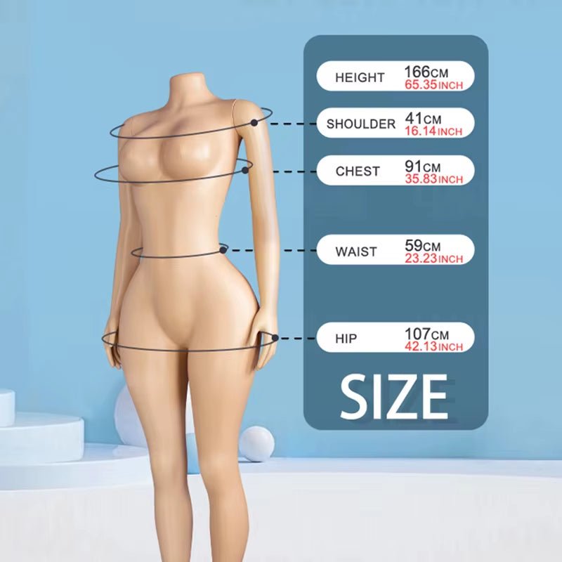 Cheap BBL Female Mannequins Plastic Big Bust Big Ass Woman Dummy Fashion Garments Display - Sunflower farm life