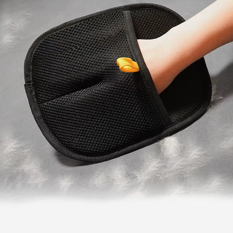 FurGone Duo Gloves – Double - Sided Electrostatic Pet Hair Removal & Grooming Gloves - Sunflower farm life