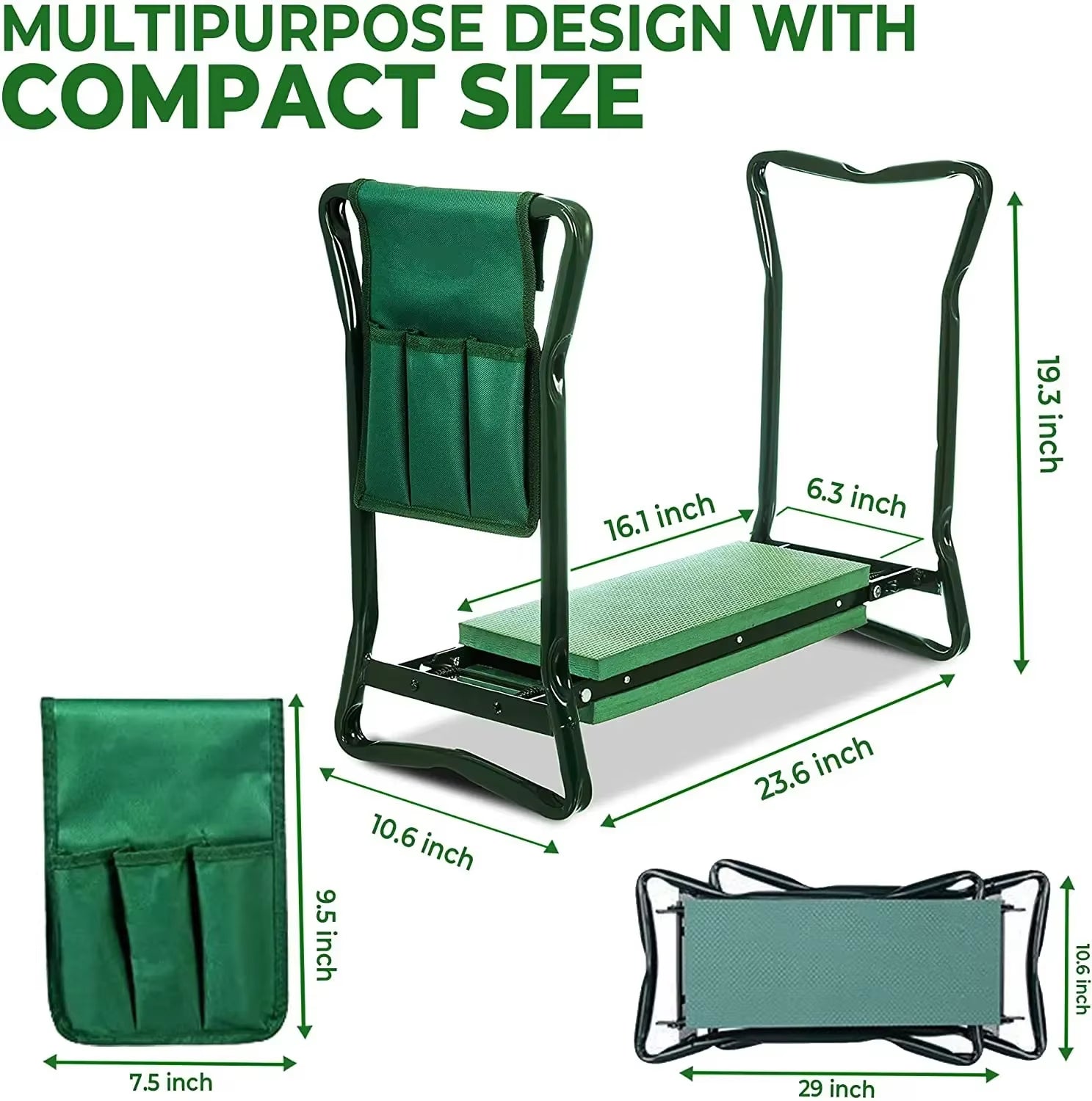 GardenMate Folding Kneeler & Stool – Comfort & Convenience for Every Gardener - Sunflower farm life