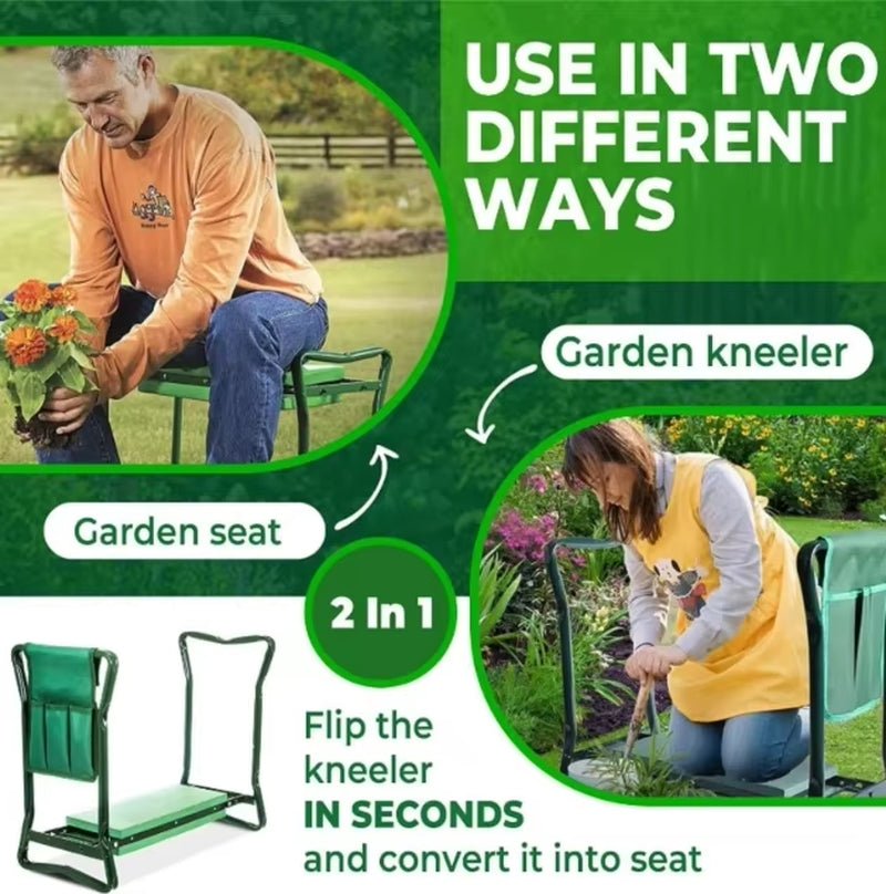 GardenMate Folding Kneeler & Stool – Comfort & Convenience for Every Gardener - Sunflower farm life