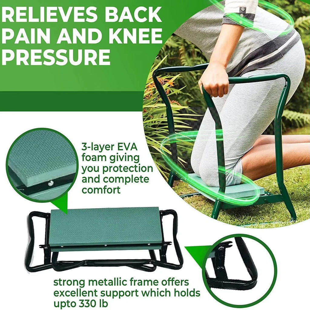 GardenMate Folding Kneeler & Stool – Comfort & Convenience for Every Gardener - Sunflower farm life