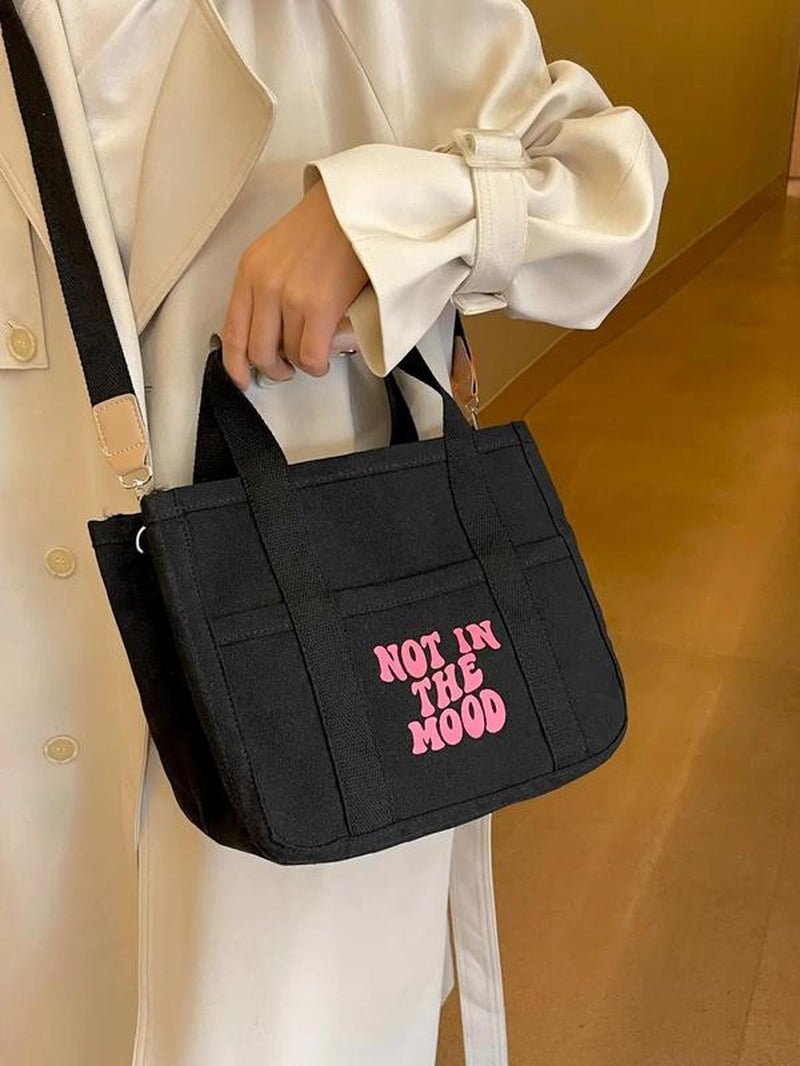 Large Capacity with Removable Bottom Canvas Tote Bag - Sunflower farm life