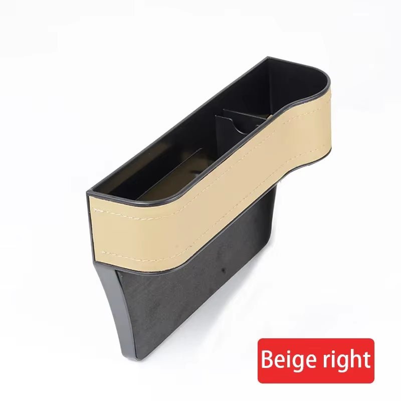 LuxPocket™ Leather Car Seat Gap Organizer – Declutter Your Drive in Style - Sunflower farm life