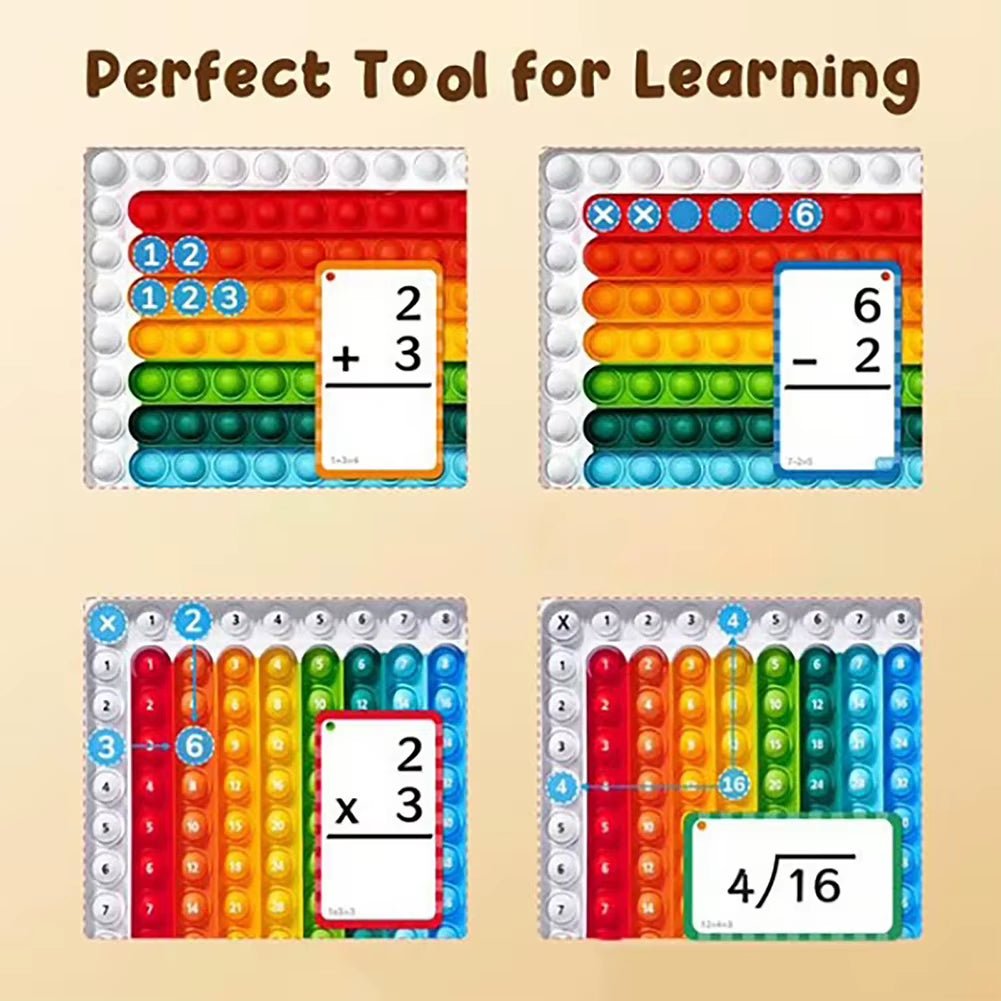 MathMaster™ Fidget Flash Cards – Learn Fast, Focus More, Master Math with Fun! - Sunflower farm life