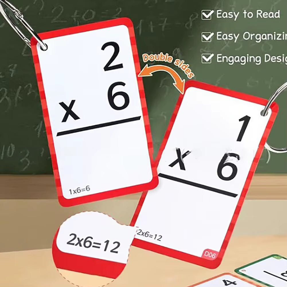 MathMaster™ Fidget Flash Cards – Learn Fast, Focus More, Master Math with Fun! - Sunflower farm life