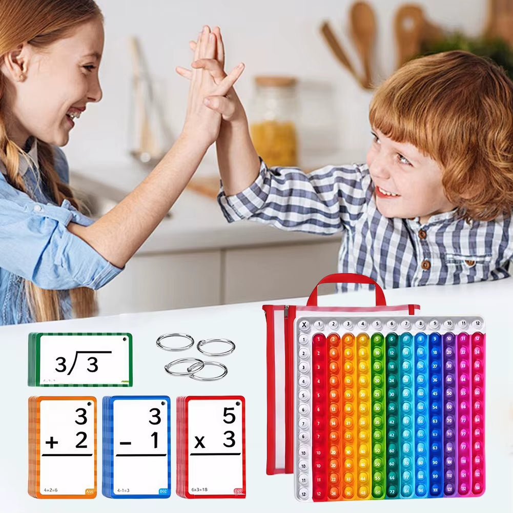MathMaster™ Fidget Flash Cards – Learn Fast, Focus More, Master Math with Fun! - Sunflower farm life