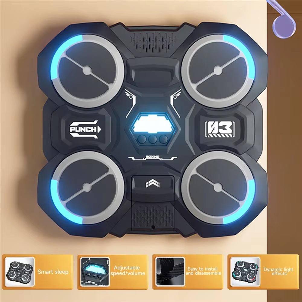 Music Boxing Machine Bluetooth - Compatible Music Boxing Machine Children'S Music Boxing Machine Smart Boxing Machine Wall Mounted - Sunflower farm life
