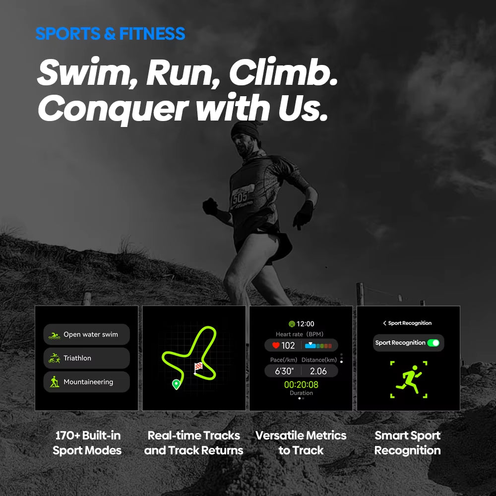 New Stratos 2 Ultra GPS Smart Watch Built - In Compass Barometric Altimeter Dual - Band GNSS Voice Calling Smartwatch 10 ATM - Sunflower farm life