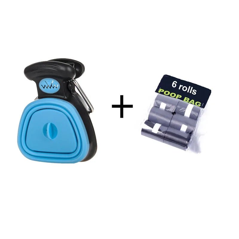 PawPort™ Foldable Pet Pooper Scooper – Clean & Go with Decomposable Bags - Sunflower farm life