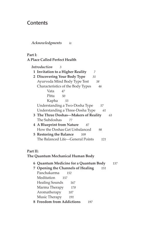 Perfect Health | The Complete Mind Body Guide by Deepak Chopra - Sunflower farm life