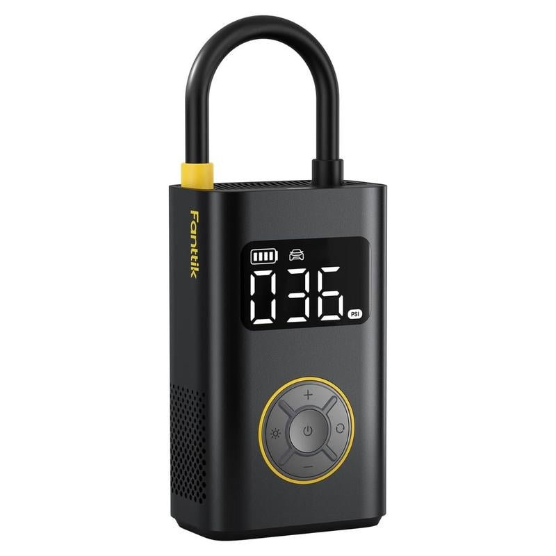 Portable Tire Inflator: Smart ON/OFF Hose Design - Sunflower farm life