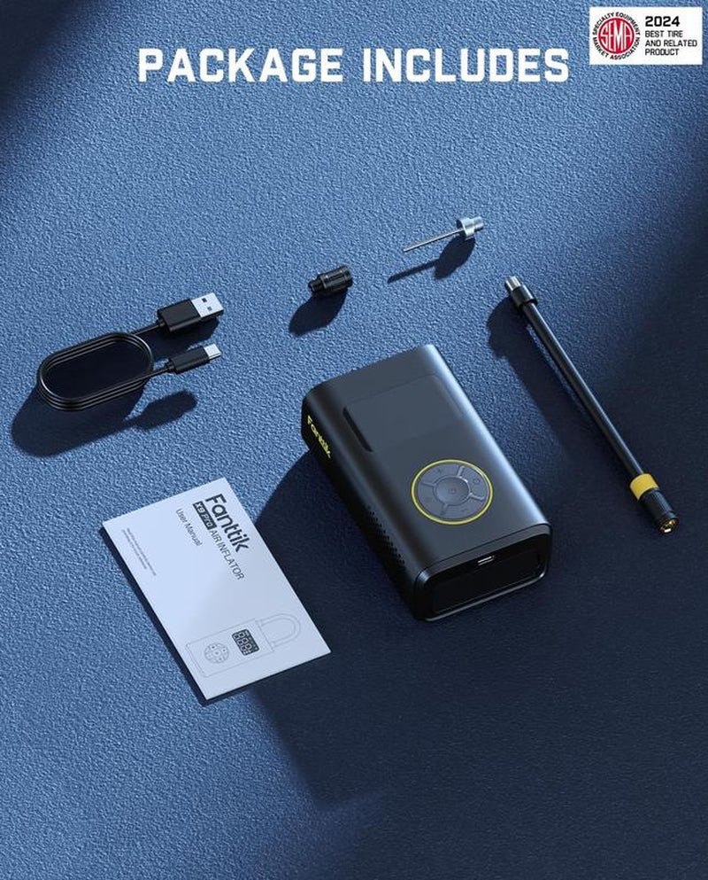 Portable Tire Inflator: Smart ON/OFF Hose Design - Sunflower farm life