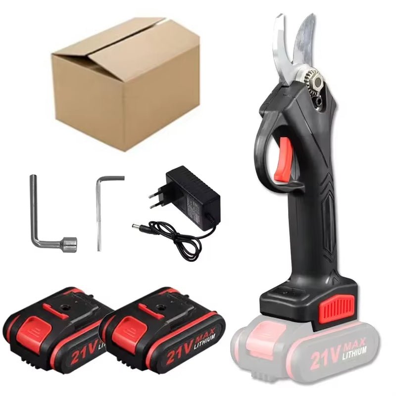 PowerPrune 21V Cordless Electric Pruner – Effortless Tree & Bonsai Branch Cutting Tool - Sunflower farm life