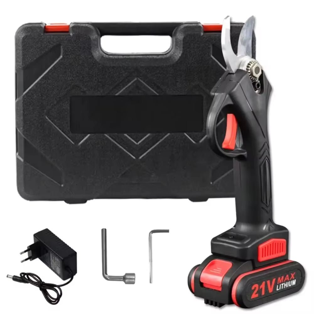 PowerPrune 21V Cordless Electric Pruner – Effortless Tree & Bonsai Branch Cutting Tool - Sunflower farm life