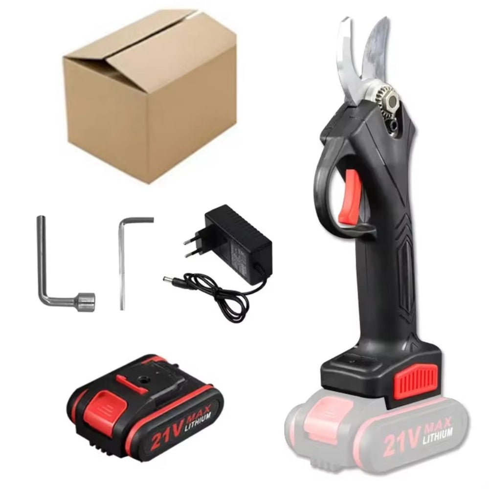 PowerPrune 21V Cordless Electric Pruner – Effortless Tree & Bonsai Branch Cutting Tool - Sunflower farm life