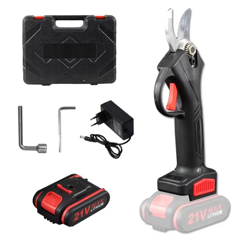 PowerPrune 21V Cordless Electric Pruner – Effortless Tree & Bonsai Branch Cutting Tool - Sunflower farm life