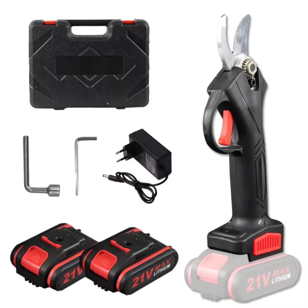 PowerPrune 21V Cordless Electric Pruner – Effortless Tree & Bonsai Branch Cutting Tool - Sunflower farm life