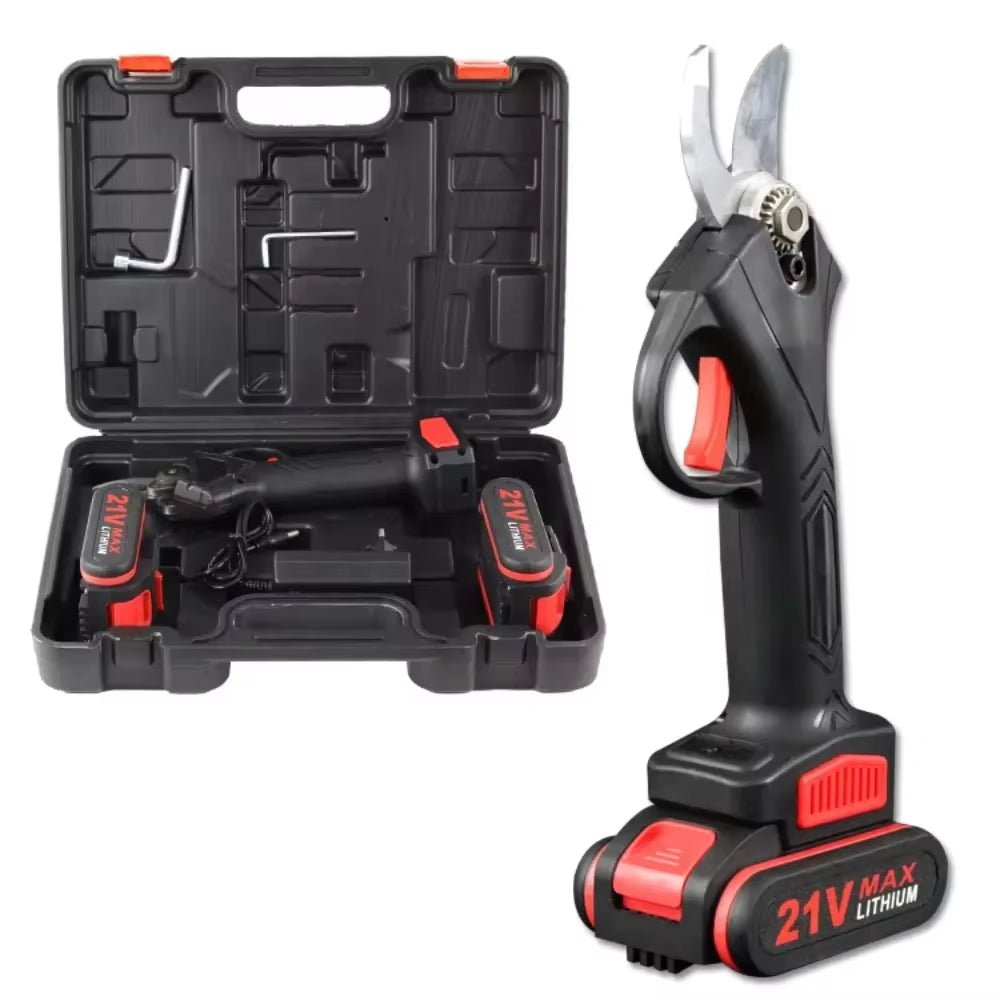 PowerPrune 21V Cordless Electric Pruner – Effortless Tree & Bonsai Branch Cutting Tool - Sunflower farm life