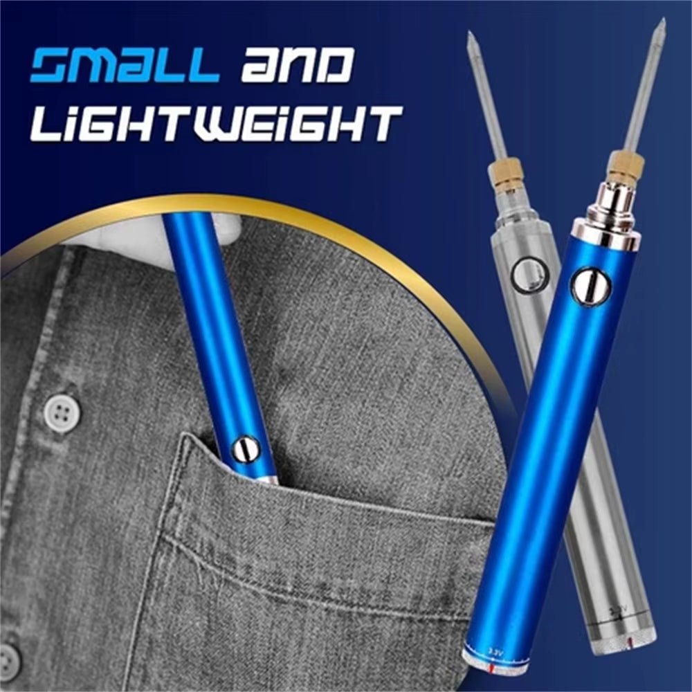 PrecisionPro 510 USB Mini Soldering Iron – Portable, Battery - Powered Tool for Jewelry Repair & Precision Work - Sunflower farm life