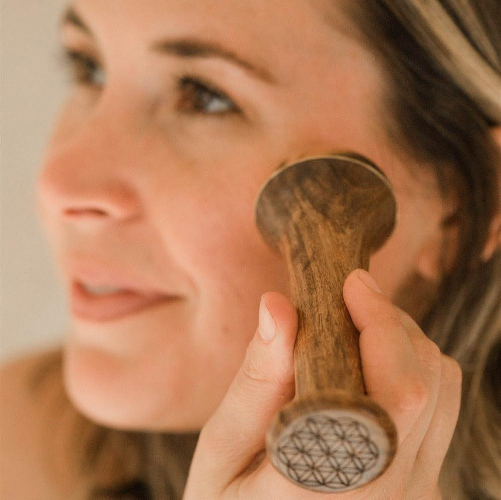 Radiant Skin Ritual | Ayurvedic Kansa Wand Facial Massage Kit - Sunflower farm life