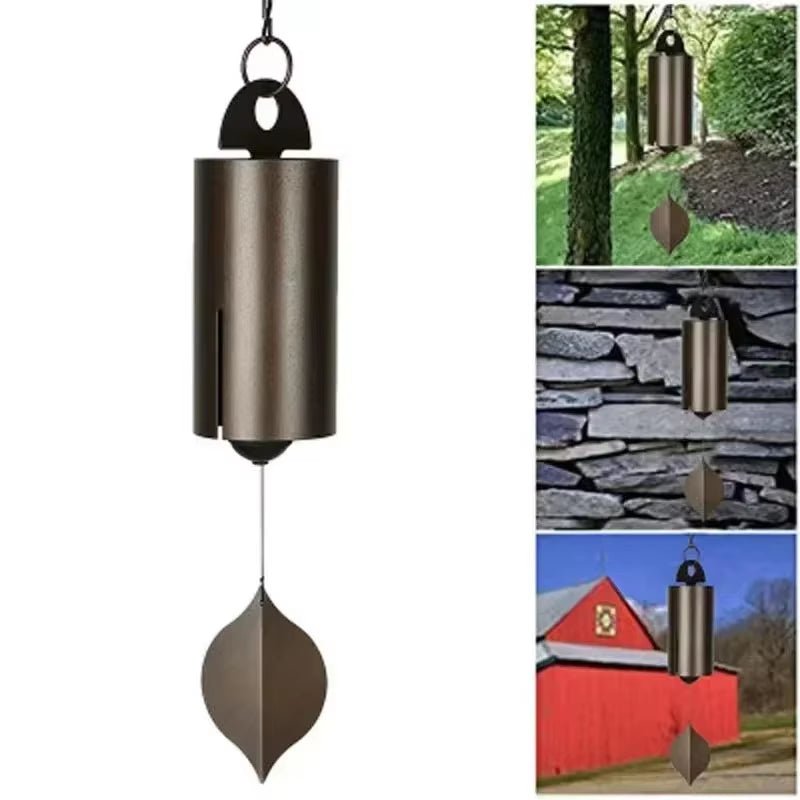 SereniBell Vintage Metal Wind Chimes – Heroic Resonance for Peaceful Outdoor & Home Décor - Sunflower farm life