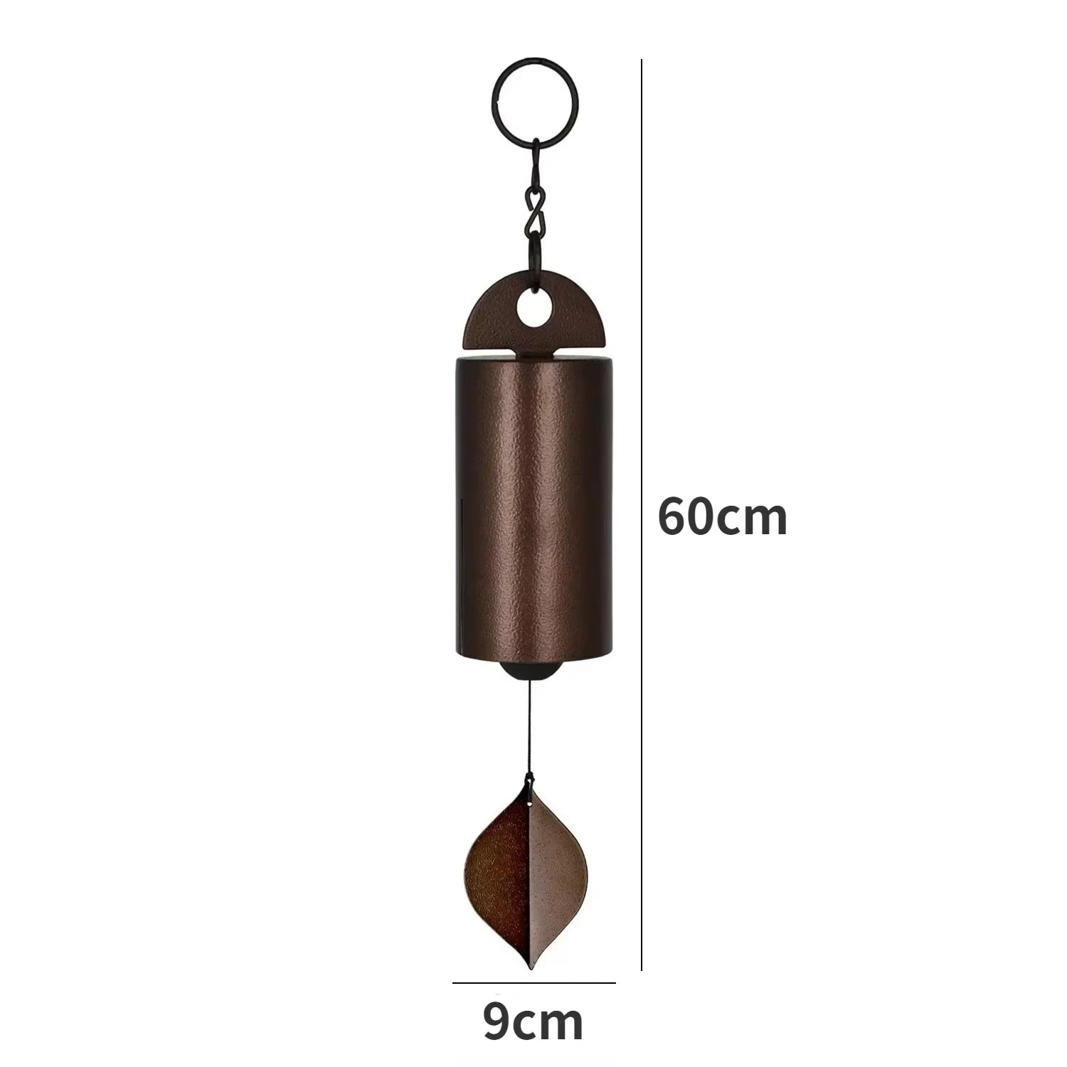 SereniBell Vintage Metal Wind Chimes – Heroic Resonance for Peaceful Outdoor & Home Décor - Sunflower farm life