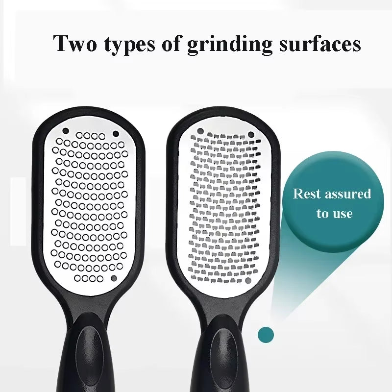 SilkyStep Pro – Double - Sided Stainless Steel Foot File for Callus & Dead Skin Removal - Sunflower farm life