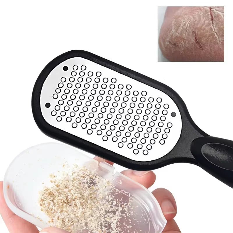 SilkyStep Pro – Double - Sided Stainless Steel Foot File for Callus & Dead Skin Removal - Sunflower farm life