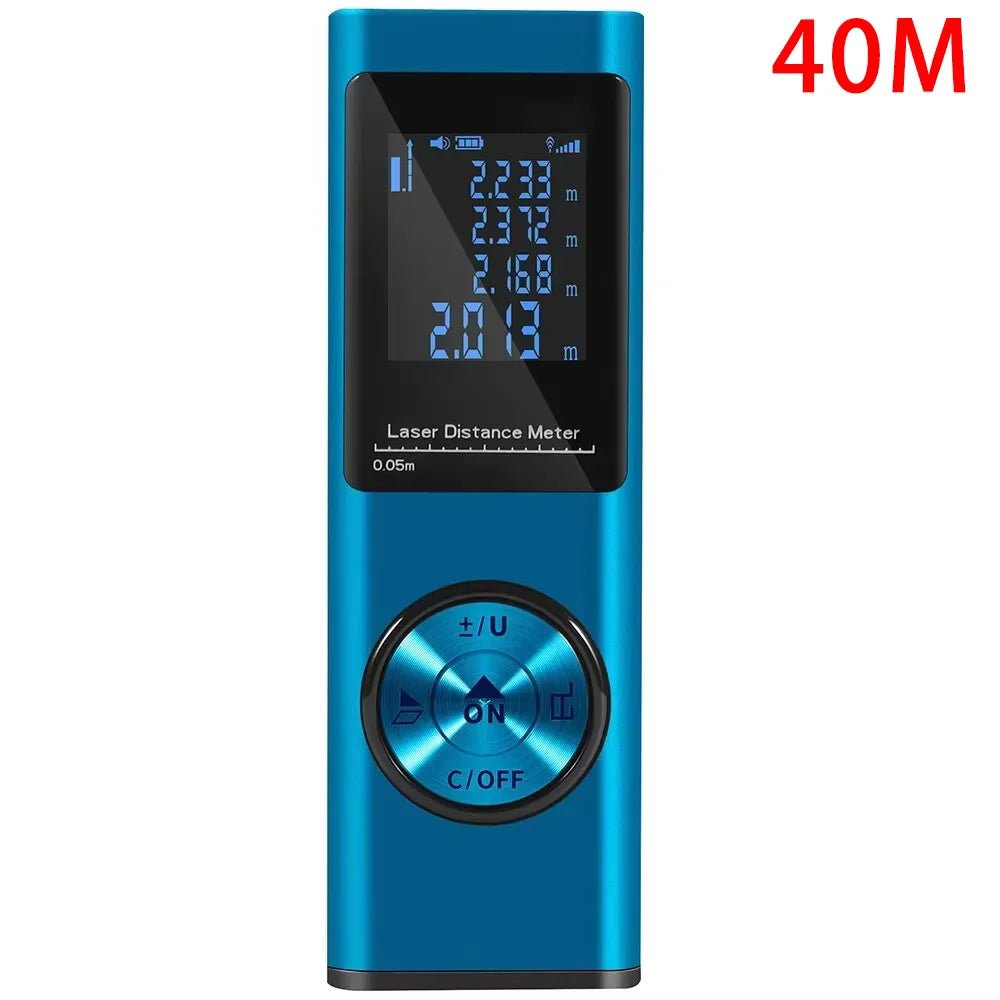 SmartMeasure 40M/60M Mini Laser Distance Meter – USB Rechargeable Handheld Rangefinder for Accurate Measurements - Sunflower farm life