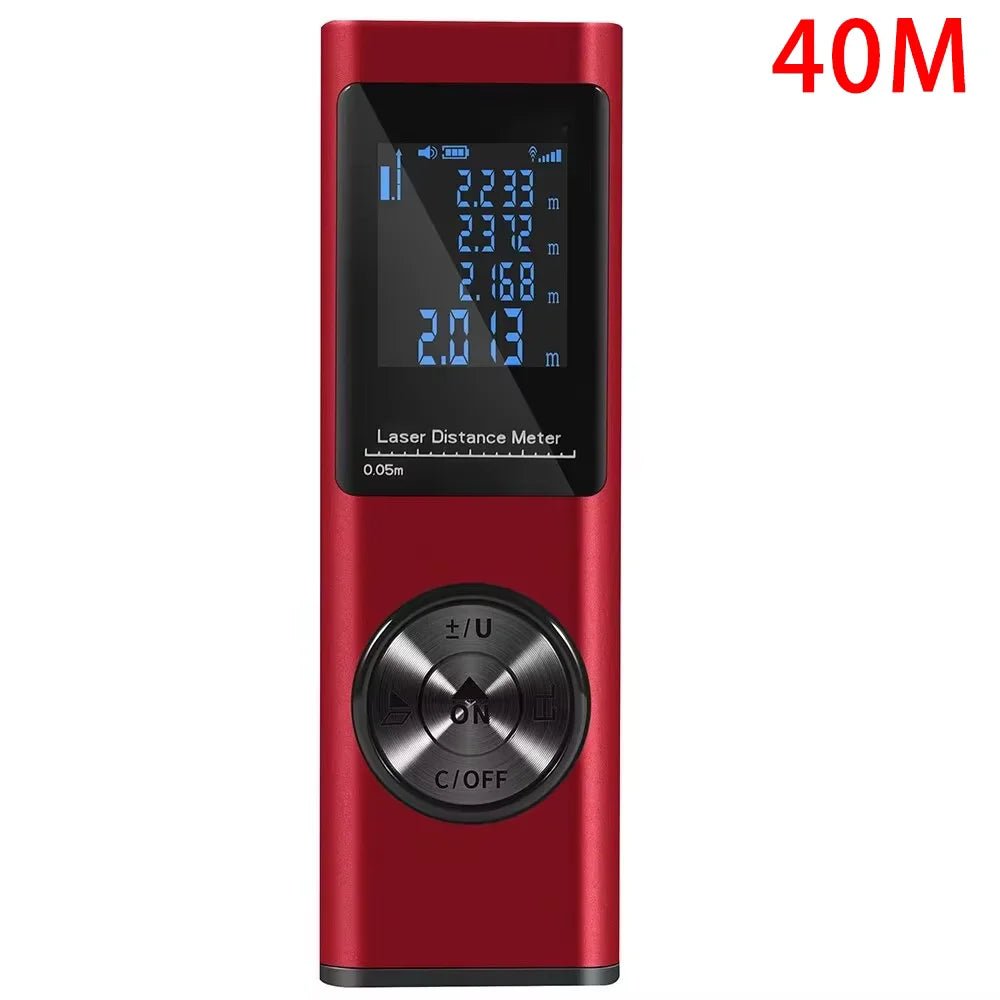 SmartMeasure 40M/60M Mini Laser Distance Meter – USB Rechargeable Handheld Rangefinder for Accurate Measurements - Sunflower farm life
