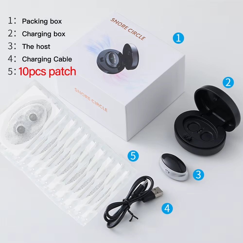 SmartSnore™ 5 - Pair EMS Anti - Snoring Device – Breathe Easy, Sleep Deep - Sunflower farm life