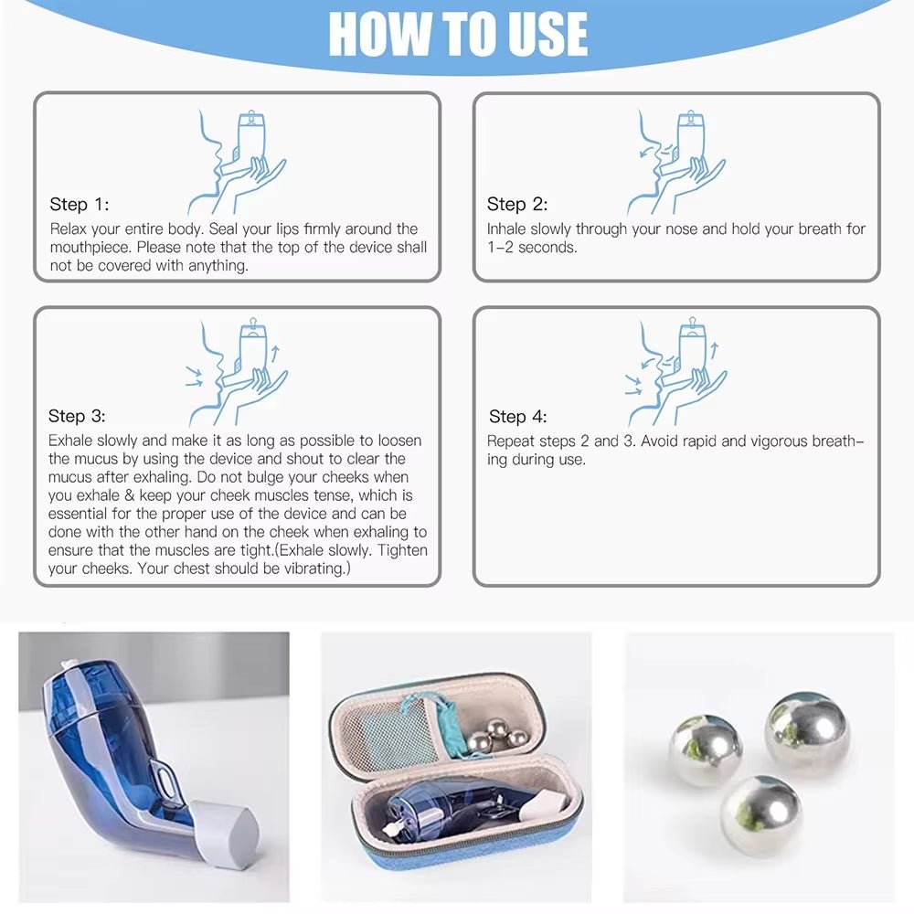 Sonmol Nascool Mucus Removal Device – Advanced Lung Expander & Phlegm Clearance Trainer for Easier Breathing - Sunflower farm life