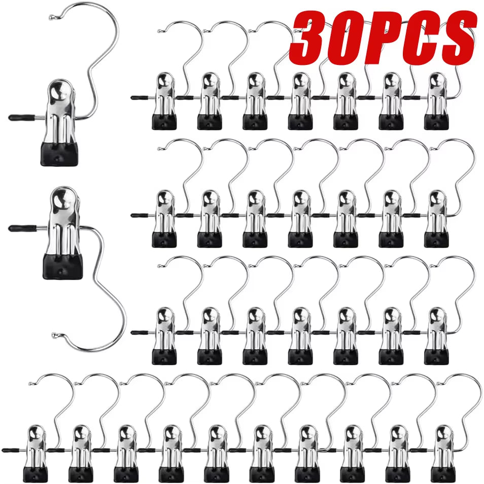 SpaceSaver 360° Rotating Boot Hanger – Portable & Space - Saving Stainless Steel Clip for Closet & Travel - Sunflower farm life