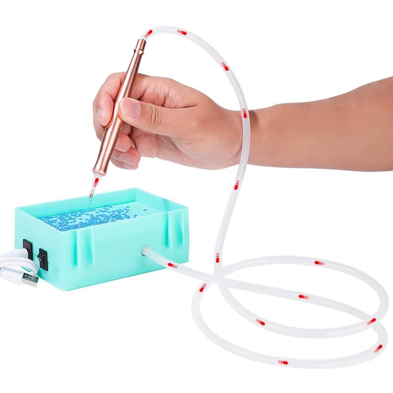 SparklePro Electric Diamond Painting Pen – Long - Lasting Vacuum Tool for Precision Crafting - Sunflower farm life