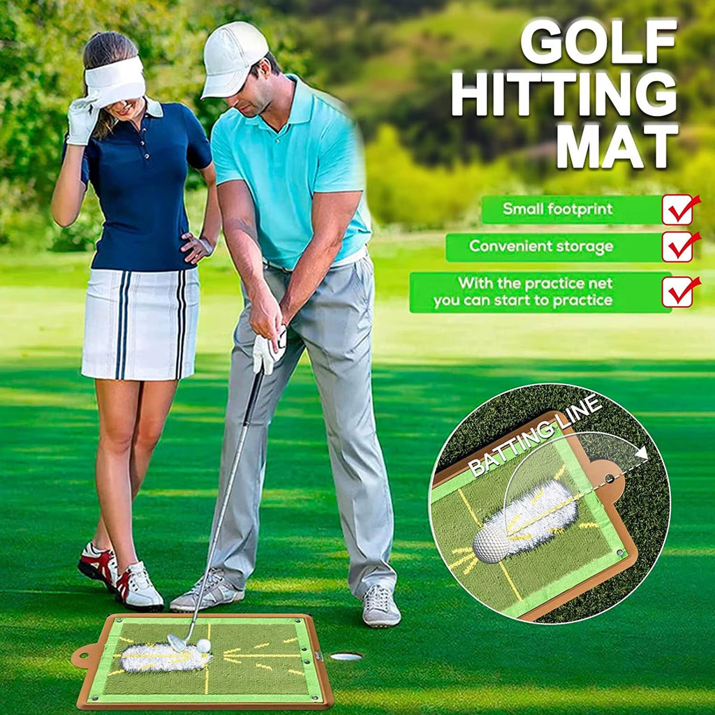 SwingPerfect Golf Training Mat – Portable Swing Detection & Impact Tracing Aid for Better Golf Shots - Sunflower farm life