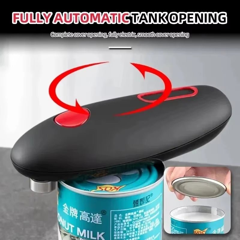 The One - Touch Electric Can Opener – Effortless Kitchen Convenience - Sunflower farm life